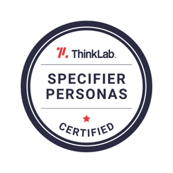 Specifier Personas ThinkLab Certification for the Design Industry