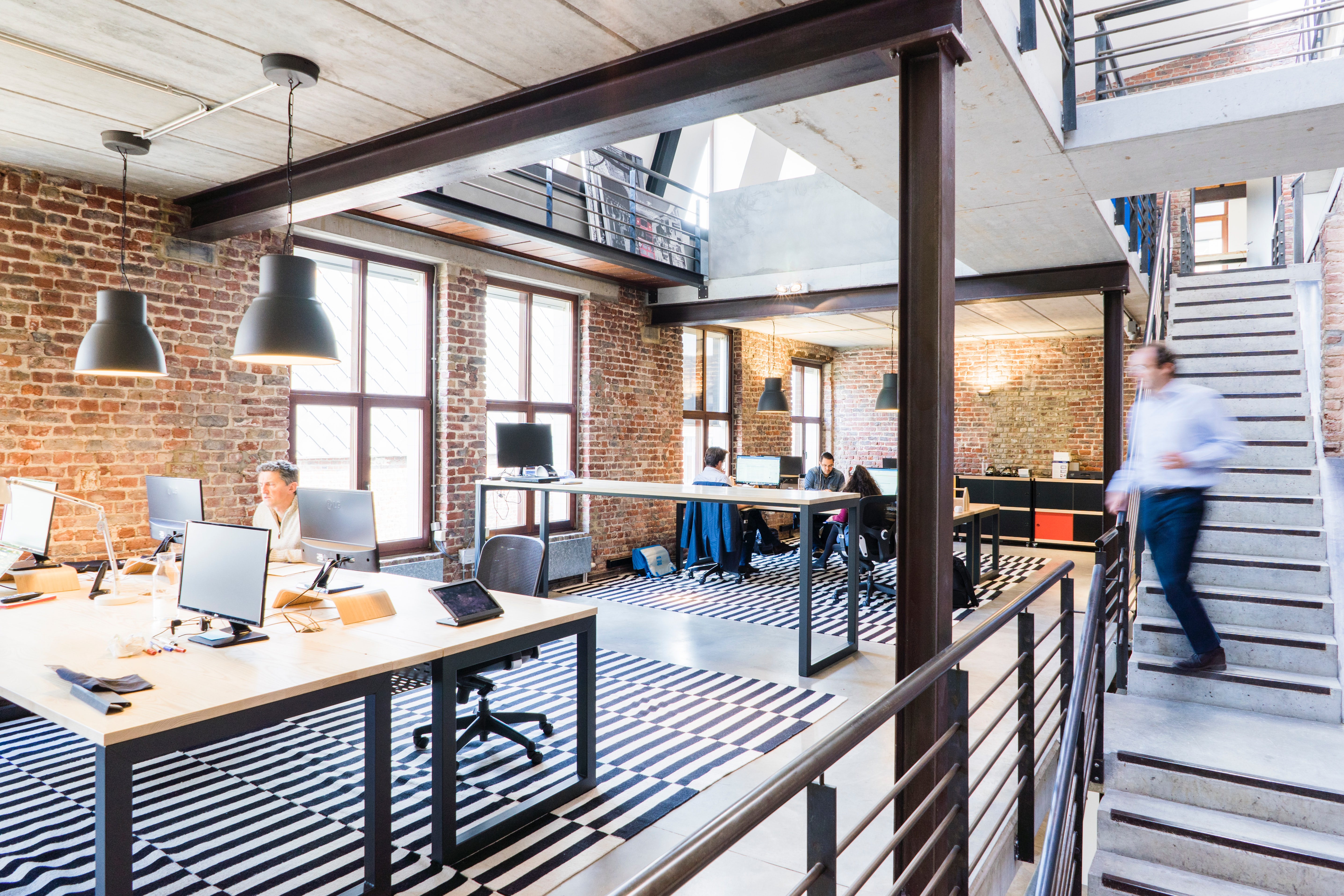 Loft-style workplace