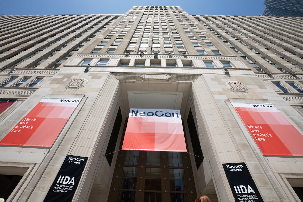 Preparing for NeoCon2021 at theMart 