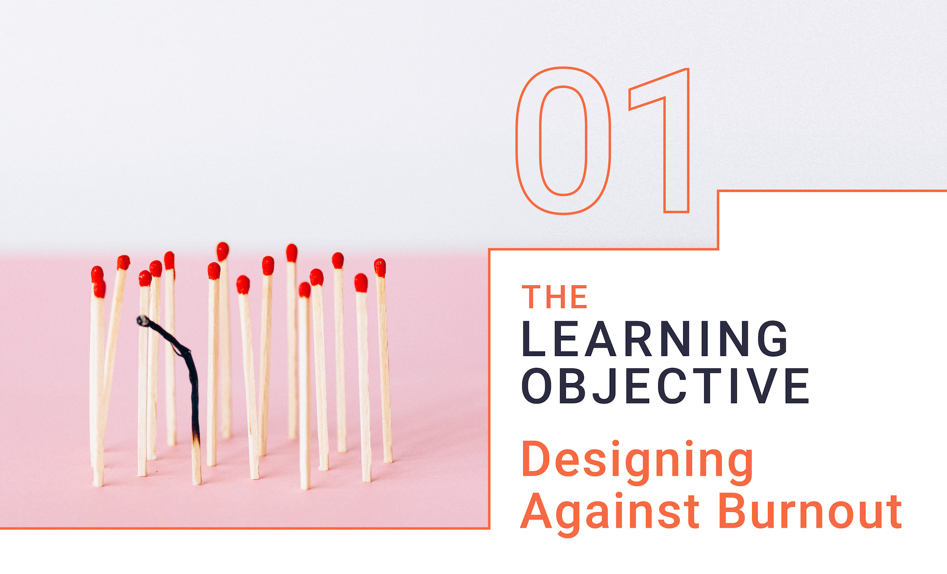 The learning objective CEU Podcast episode from ThinkLab on Designing Against Burnout